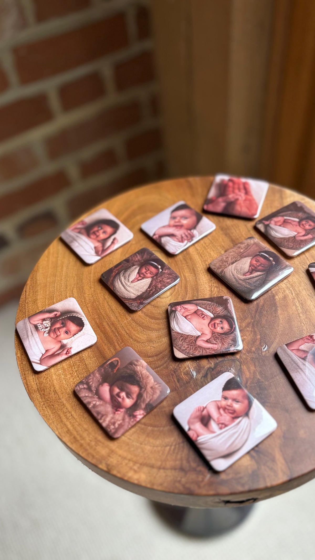 Personalised Photo Fridge Magnets – Set of 12