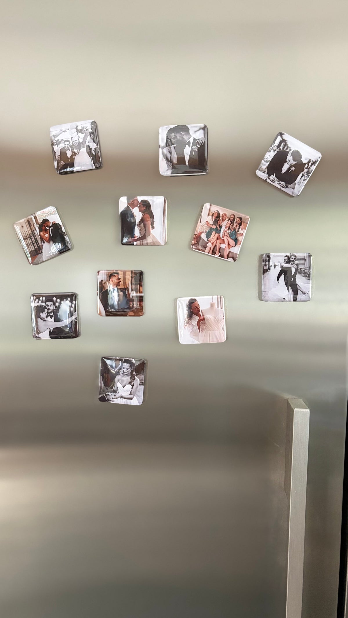 Personalised Photo Fridge Magnets – Set of 12