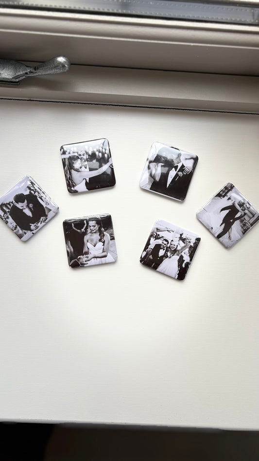 Personalised Photo Fridge Magnets – Set of 6