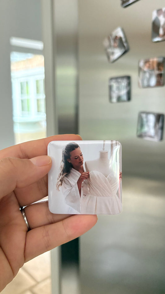 Personalised Photo Fridge Magnets – Set of 24